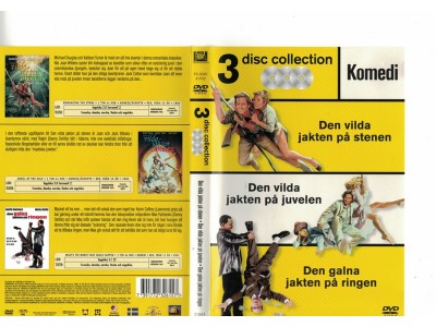 Den Vilda Jakten På Stenen  & Den Vilda Jakten På Juvelen  DVD Box